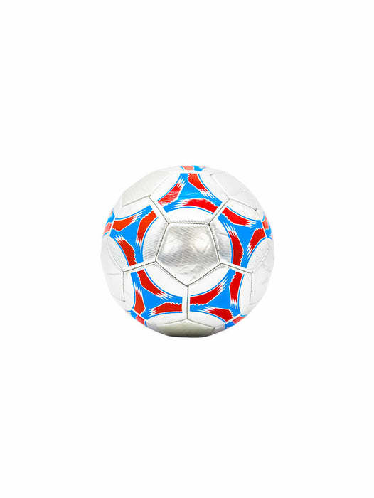 Balón de fútbol en tonos metálicos el accesorio perfecto para destacar en el campo con estilo y rendimiento superior colores varios