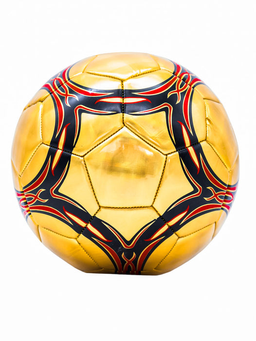 Balón de fútbol en tonos metálicos el accesorio perfecto para destacar en el campo con estilo y rendimiento superior colores varios