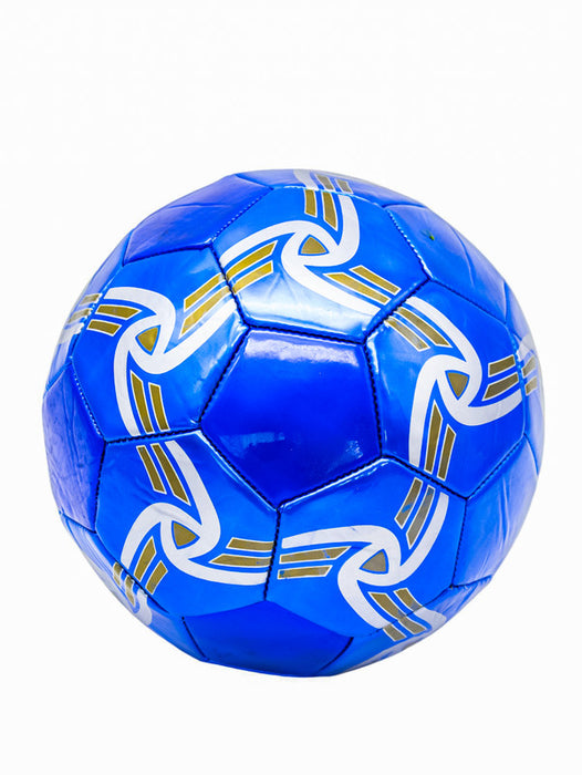 Balón de fútbol en tonos metálicos el accesorio perfecto para destacar en el campo con estilo y rendimiento superior colores varios