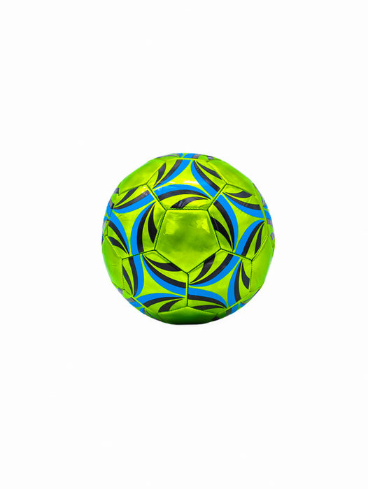 Balón de fútbol en tonos metálicos el accesorio perfecto para destacar en el campo con estilo y rendimiento superior colores varios