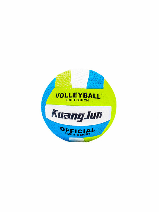 Balon para jugar volleyball de textura suave en colores varios y vibrantes