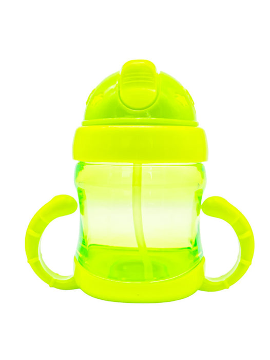 Vaso entrenador con asas para facilitar el aprendizaje de bebés y niños pequeños fomentando la autonomía colores varios