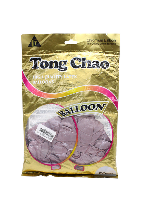 Bolsa de 50 globos tong chao para todas tus fiestas colores varios