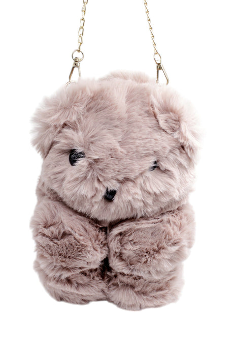 Bolso adorable de oso de peluche para infantes en colores varios