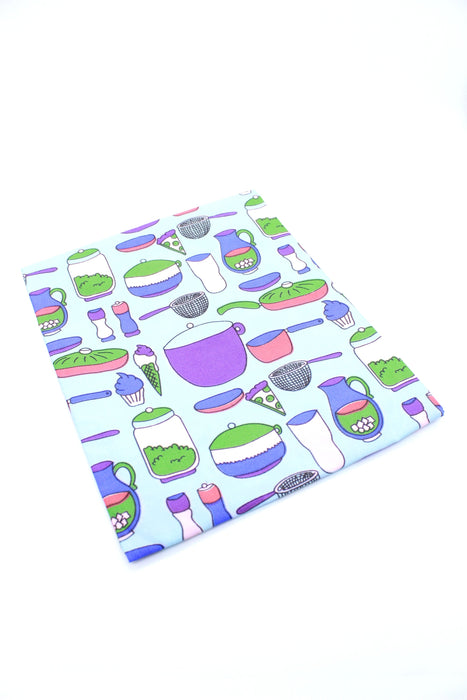 Delantal de tela ideal para cocinar con diseños de flamingos en diferentes colores unitalla con 1 pieza