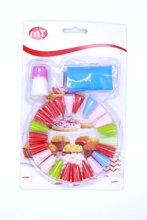 Kit de manga pastelera con boquillas intercambiables para decoracion con diferentes estilos