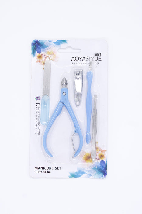 Kit con 5 piezas para manicura en colores varios