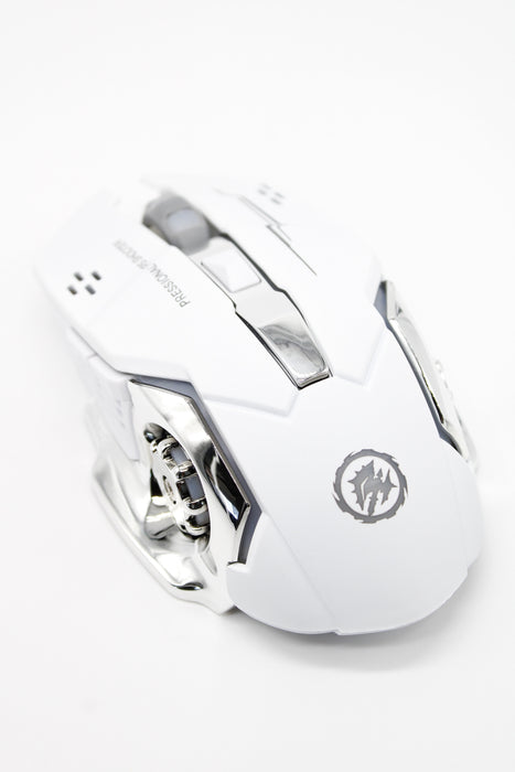 Domina cada partida con nuestro mouse Inalámbrico gamer ergonómico y luminoso