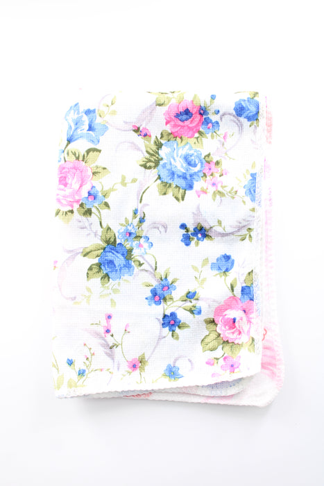 Paquete de 2 trapos de limpieza para el hogar con diseño floral fabricados en tela de alta absorción