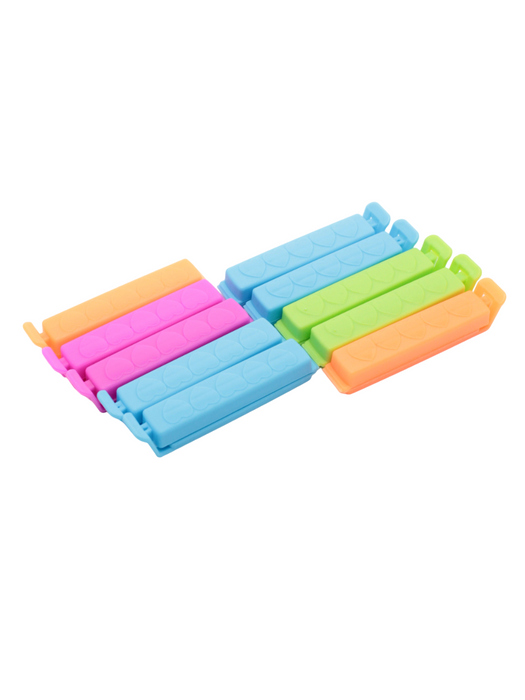 Paquete de clips para sellado de bolsa de conservacion de alimentos bolsa con colores surtidos