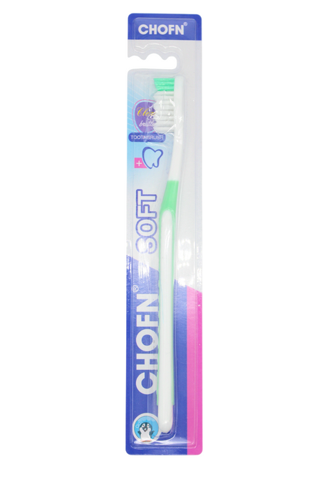 Cepillo de dientes para adulto marca chofn en colores varios