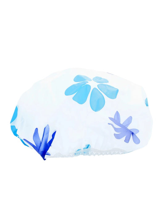 Gorra de plastico para ducha o baño con diseños variados y coloridos