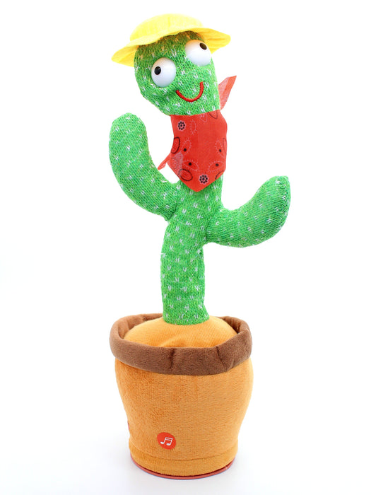 Cactus de felpa bailarin con sonido y grabador de voz diversion interactiva y musical diseños varios