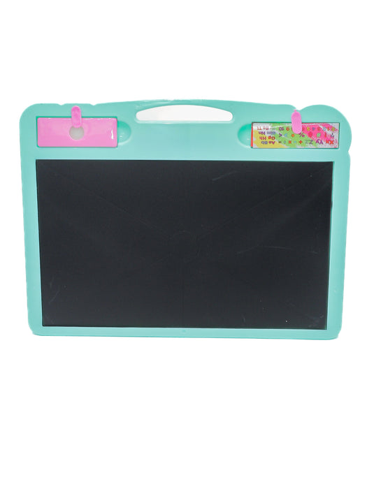 Pizarron didactico de doble vista para niños ideal para aprendizaje interactivo y creativo colores varios