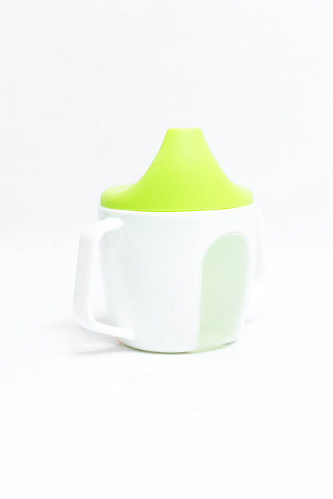 Vaso entrenador para bebe color verde 2 piezas