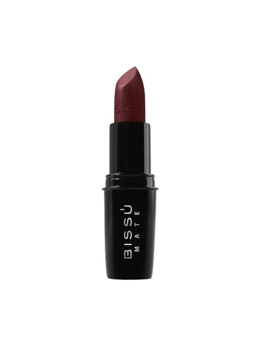 Labial mate bissú con fórmula cremosa y efecto matte color intenso de larga duración y comodidad sin resequedad