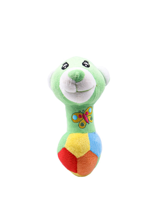 Juguete chirriante para mascotas con carita de oso y cuerpo de balón para proporcionar horas de entretenimiento a tu amigo peludo colores varios