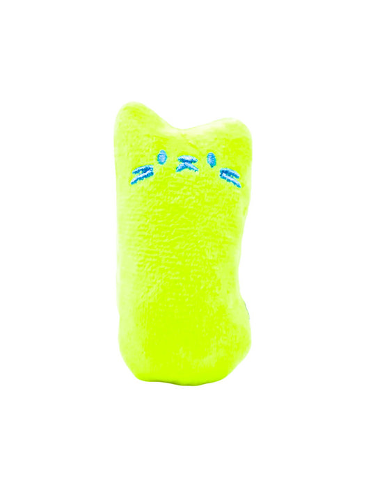 Juguete para gato con carita de animales en felpa diseñado para estimular el juego activo y la diversión de tu felino colores varios