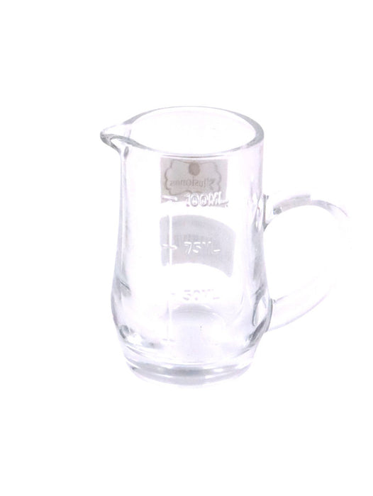 Mini taza medidora de 100 ml de cristal precisión y estilo para cada receta