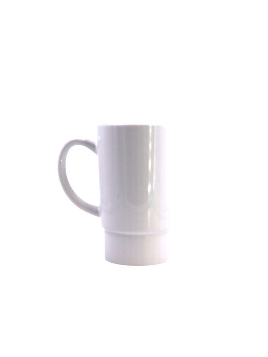 Taza grande de cerámica color blanco estilo y funcionalidad para cada ocasión