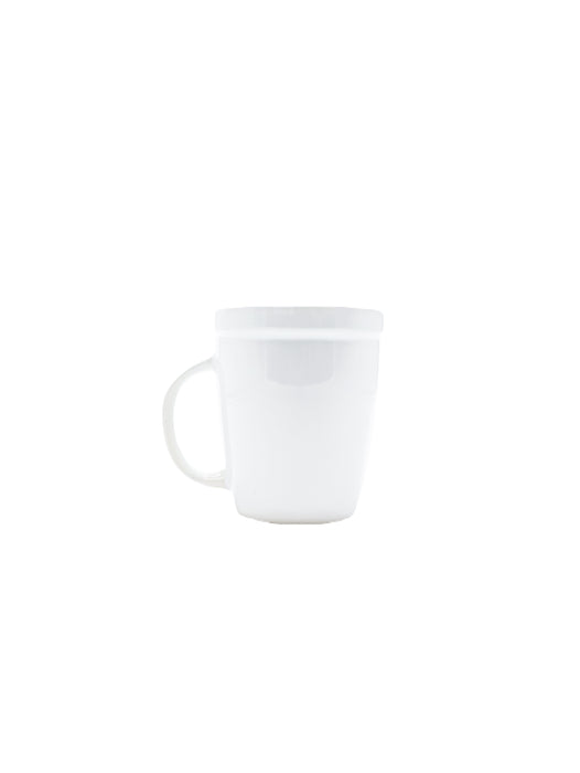 Taza de cerámica blanca un clásico atemporal para disfrutar tus bebidas favoritas cada ocasión