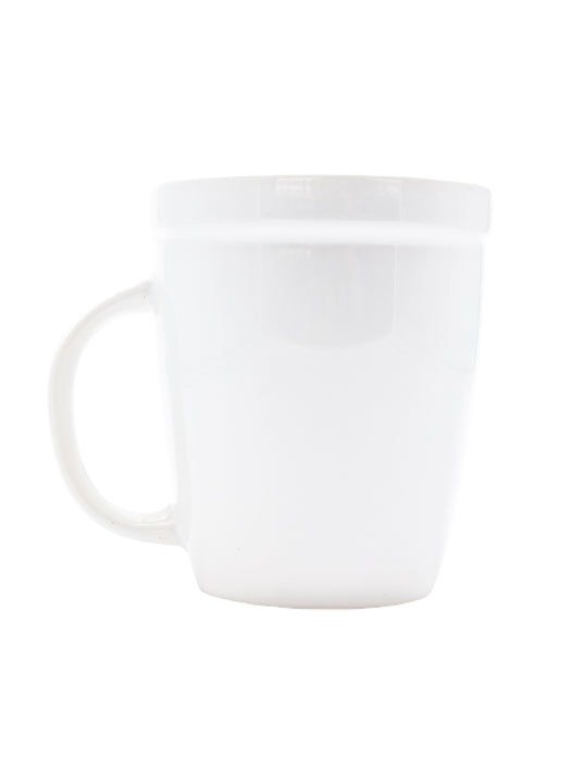 Taza de cerámica blanca un clásico atemporal para disfrutar tus bebidas favoritas cada ocasión