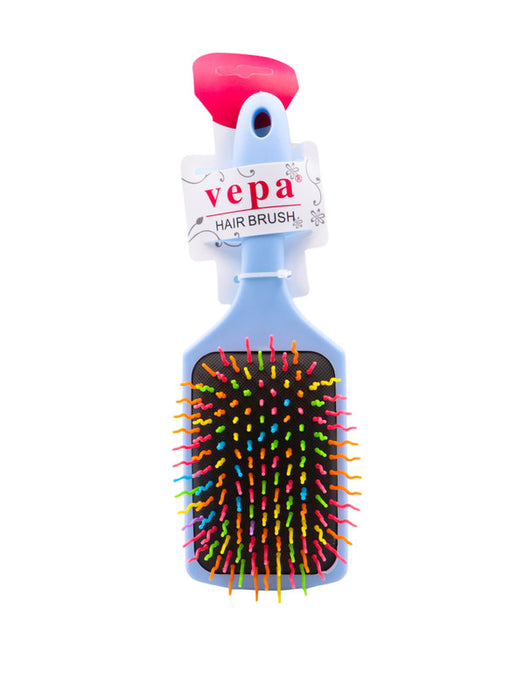 Cepillo para todo tipo de cabello con cerdas cerradas colores varios