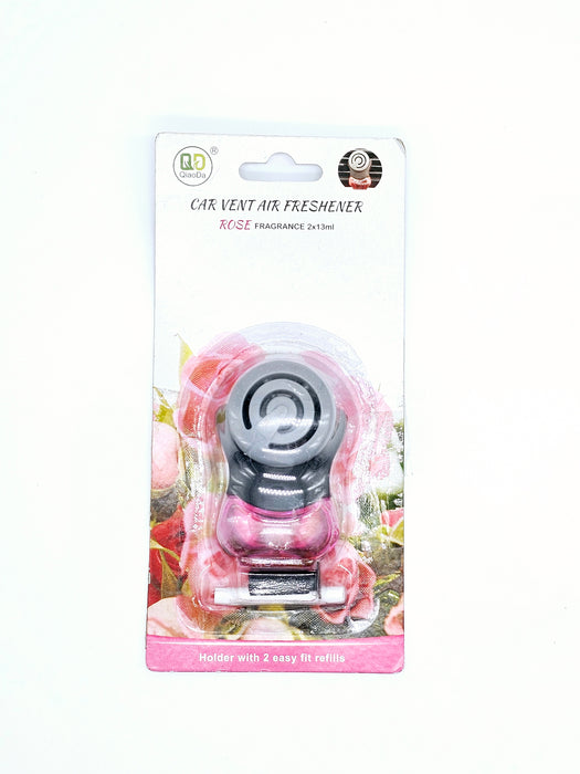 Aromatizante para auto con varios aromas y colores frescos con clip para sujetar