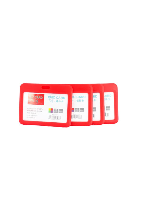 Porta Credencial Rojo