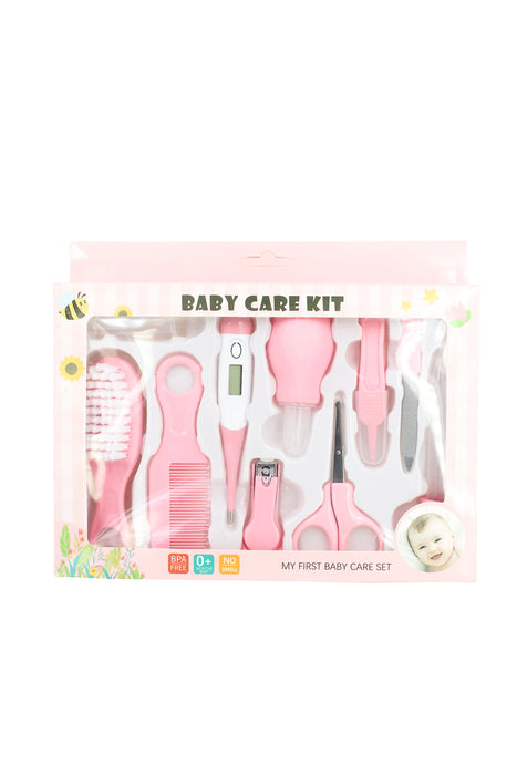 Kit con 10 piezas para el cuidado del bebe en colores varios