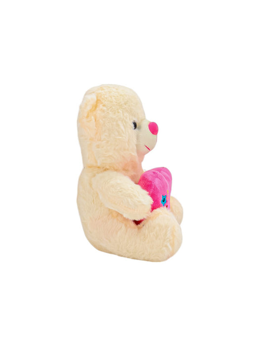 Peluche de osito adorable con corazon de frase te quiero en colores varios ideal para obsequiar