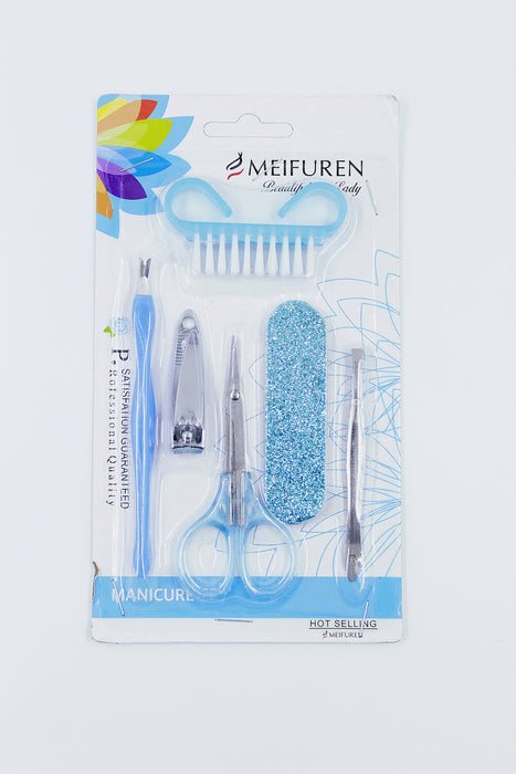 Kit de manicura meifuren colores varios 6 piezas