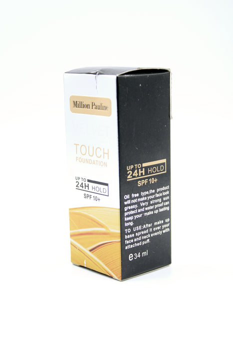 Base de maquillaje liquida touch fundation en varias tonalidades