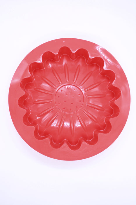 Molde de silicon para gelatina con diseño de girasol disponible en colores varios