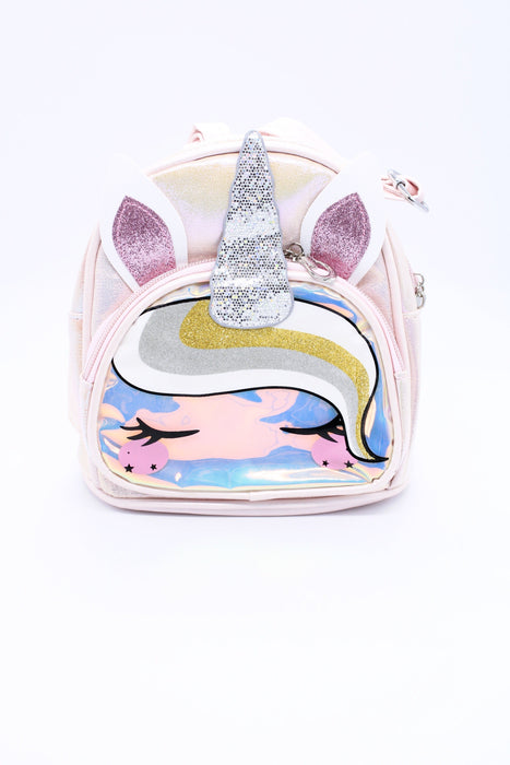 Mochila pequeña Unicornio Tornasol en colores varios