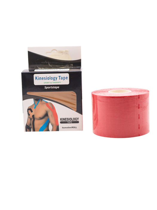 Rollo de cinta deportiva resistente al agua vendaje neuromuscular adhesivo alivio del dolor muscular