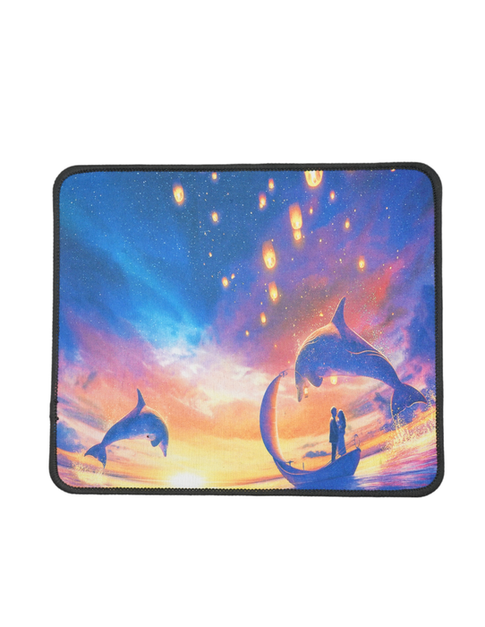 Mouse pad con diseños diferentes material que se desliza con facilidad