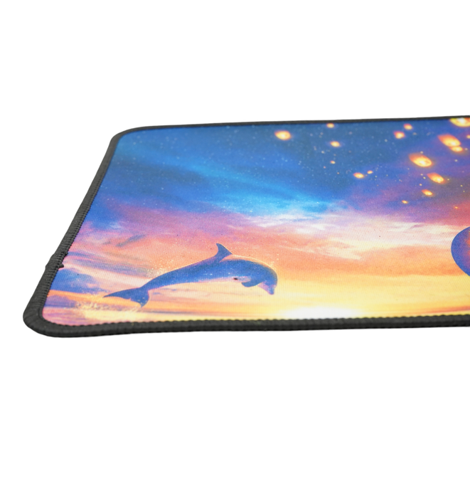 Mouse pad con diseños diferentes material que se desliza con facilidad