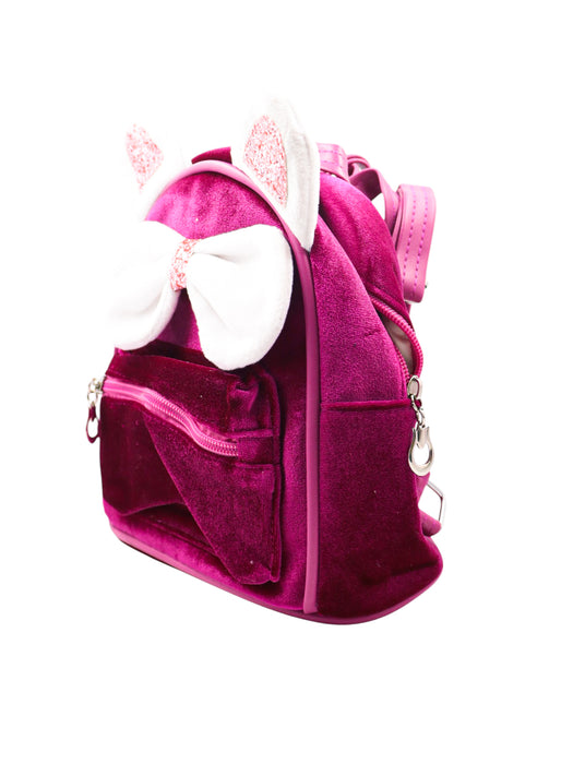 Mochila con decoracion de orejas de gato y liston en varios colores