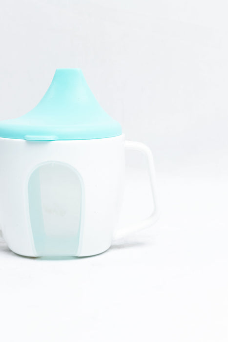 Vaso entrenador para bebe color verde 2 piezas