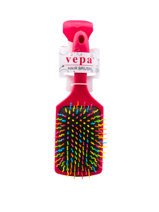 Cepillo para todo tipo de cabello con cerdas cerradas colores varios