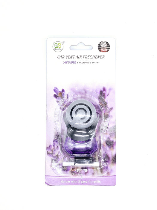 Aromatizante para auto con varios aromas y colores frescos con clip para sujetar