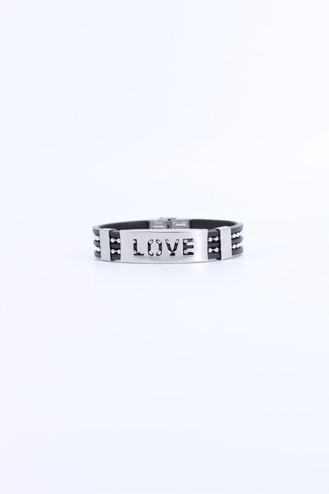 Pulsera decorada de Love.