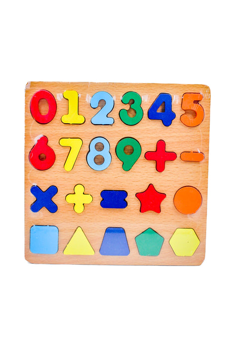 Juego didáctico puzzles de madera en diferentes diseños para estimulación temprana