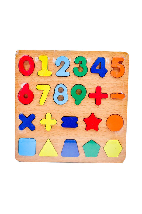 Juego didactico puzzles de madera en diferentes diseños para estimulacion temprana