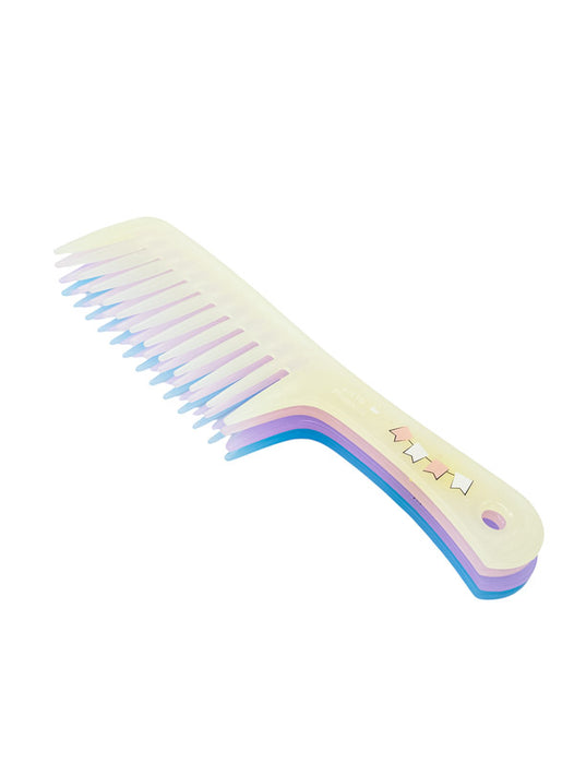 Paquete de peines de dientes anchos ideal para desenredar y cuidar tu cabello con comodidad y estilo colores surtidos 12 piezas