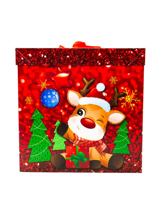 Paquete de cajas para regalos navideñas 12 cajas decoradas con motivos festivos diseños surtidos