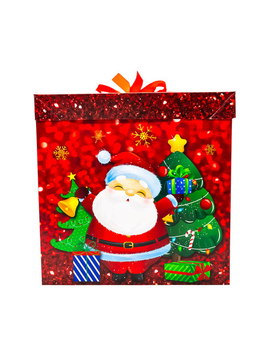 Paquete de cajas para regalos navideñas 12 cajas decoradas con motivos festivos diseños surtidos