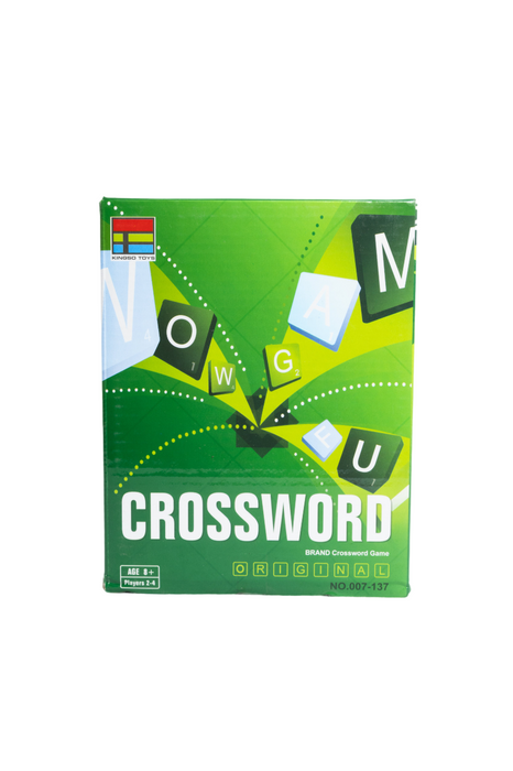 Juego de mesa crossword color verde para integracion grupal