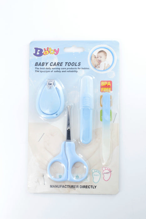 Kit eficaz de limpieza para bebe colores varios 4 piezas.